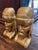 Antique French Architectural Salvage Giltwood Faces For Sale - Image 4 of 6