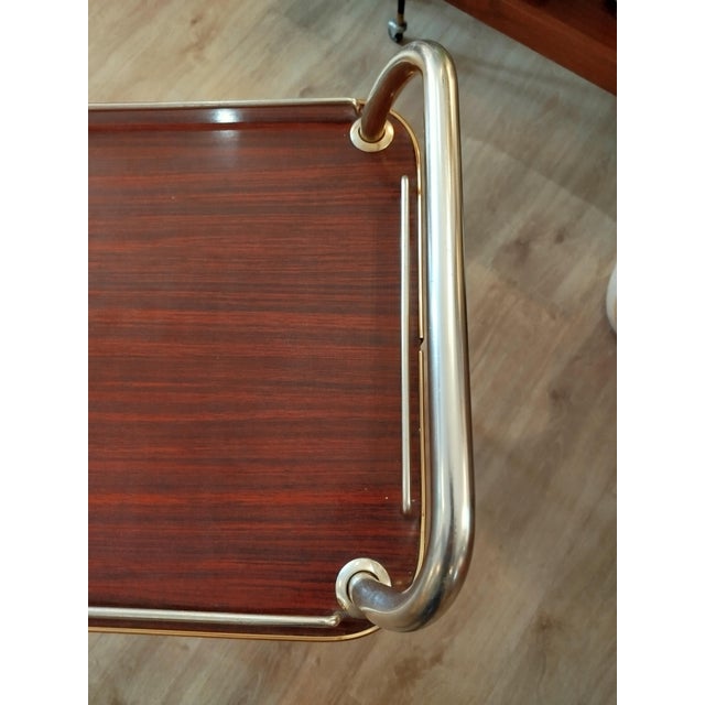 Wood Vintage Spanish Bar Trolley, 1960s For Sale - Image 7 of 9