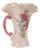 Mid-20th Century Ceramic Floral Motif Pouring Jug For Sale