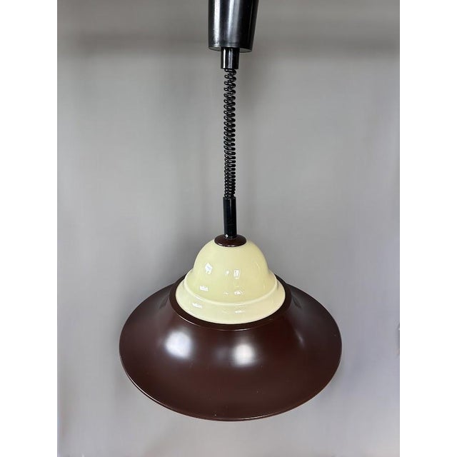 Vintage Space Age UFO Pendant Lamp from Cosack Leuchten, 1960s For Sale - Image 4 of 6