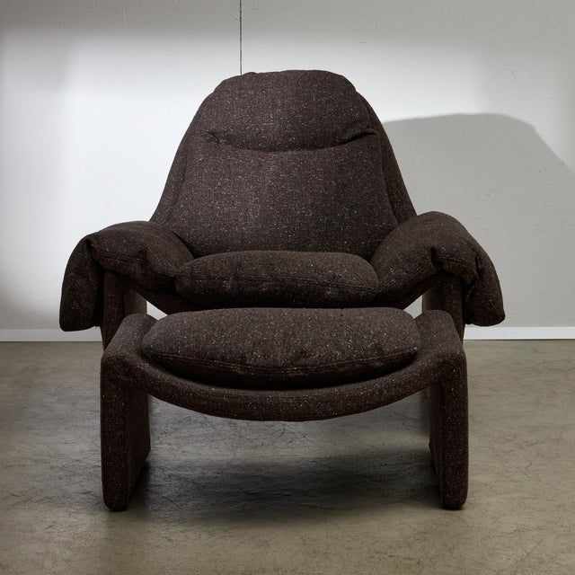 Set of P60 Lounge Chair and Ottoman, 1962 For Sale - Image 3 of 18