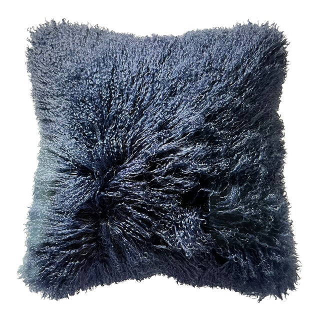 Serena & Lily Silverwood Pillow Cover 20” X 20” Blue Vintage Indigo New With Tag For Sale