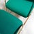 Vintage Poker Chairs in Green Fabric, Set of 4 For Sale - Image 10 of 14