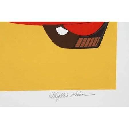 Pop Art Alfa Romeo, Phyllis Krim Screen Print For Sale - Image 3 of 4
