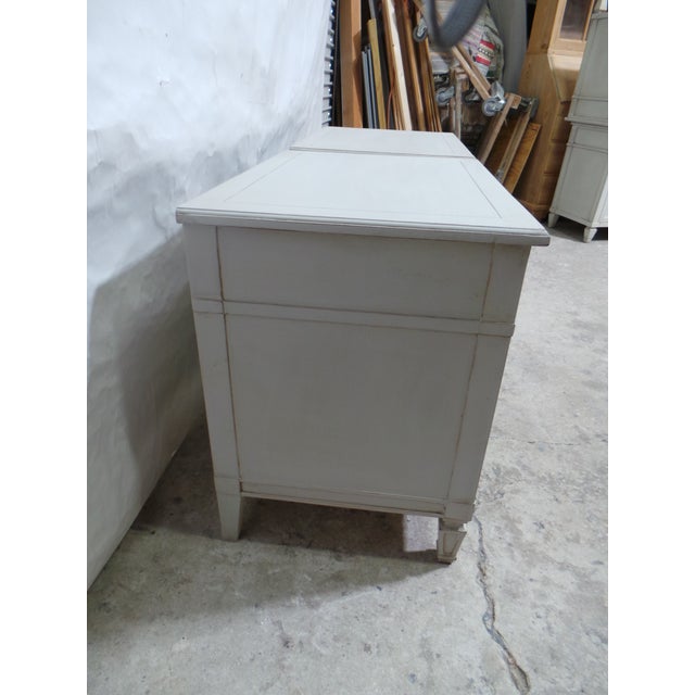 Wood Nightstands Gustavian Style For Sale - Image 7 of 10