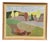 Carl‑einar Andersson, Trees and Fields, 1959, Oil on Panel, Framed For Sale