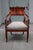 Wood Early 19th Century Pair of Mahogany Empire Armchairs For Sale - Image 7 of 11