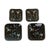 Mid-Century Modern Set of 4 Mid-Century Modern Glass Dishes For Sale - Image 3 of 3