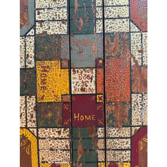 American Americana Parcheesi Board With Camels, American 1900. For Sale - Image 3 of 10