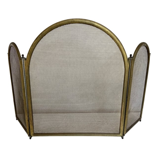 Adjustable Brass Spark Arrester, Italy, 1970s For Sale