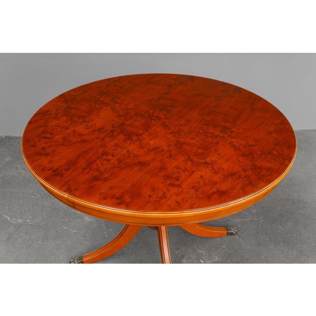 English Style Dining Table in Beech For Sale - Image 9 of 18