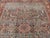 Persian Antique Serapi Rug With All-Over Geometric Design in Gray-Blue and Red For Sale In Atlanta - Image 6 of 14