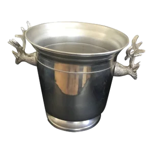 Vintage Stag Restaurant Champagne Ice Bucket