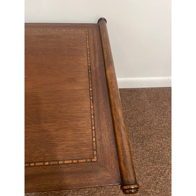 1940s 1940s French Regency Mahongany Coffee Table For Sale - Image 5 of 10