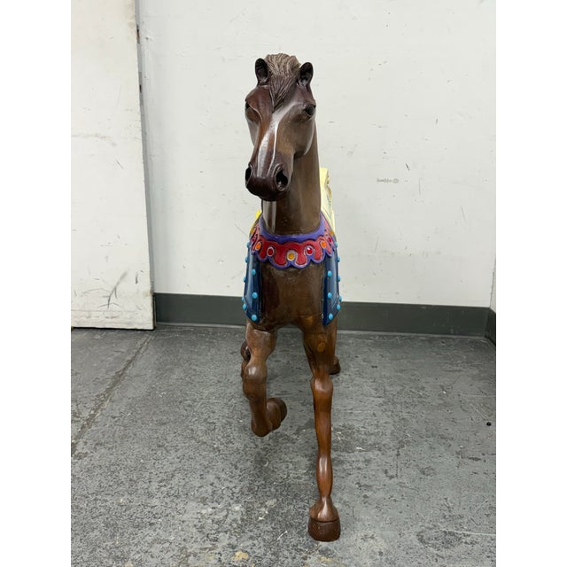 Design Plus Gallery presents a Carousel Horse that was Hand Made by Sante Fe Artist Christopher Olson. Standing at nearly...