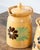 Ceramic 19th Century French Terracotta Pottery Lidded Pitchers With Floral Décor For Sale - Image 7 of 15