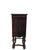 Antique English Mahogany Smoking Cabinet With Glass-Lined Humidor For Sale - Image 9 of 11