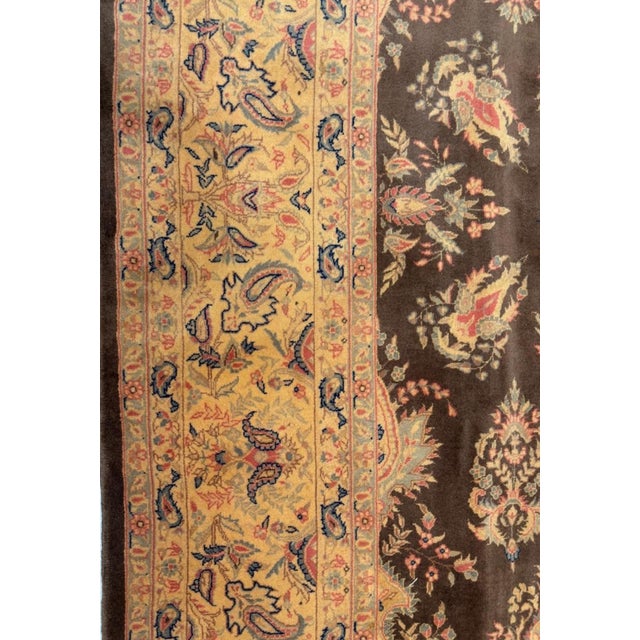 Sino Persian Tabriz Rug , 8'5" X 11'5" For Sale - Image 4 of 6