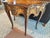 Brown Louis XV–style Marquetry Console Table With Decorative Gilt-Metal Mounts For Sale - Image 8 of 9
