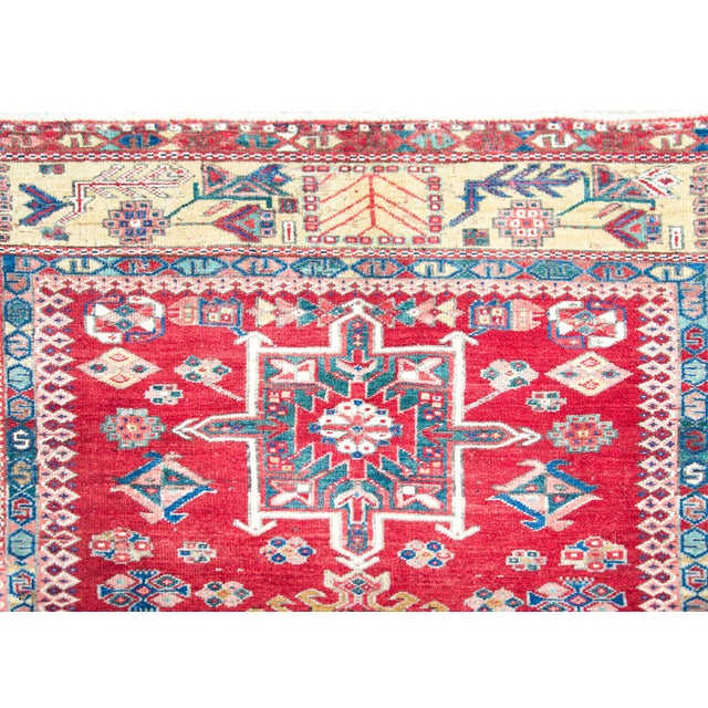 Early 20th Century Persian Karaja Rug For Sale - Image 15 of 15
