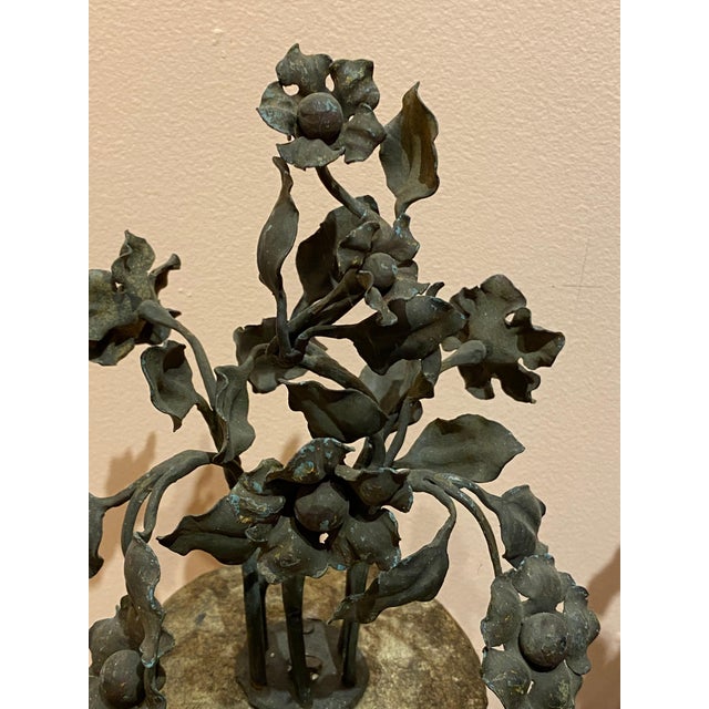 19th Century Finials With Iron Decoration - a Pair For Sale - Image 4 of 7