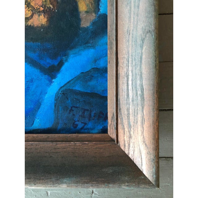 Original Vintage 1960’s Still Life W/Pheasant Sculpture Painting For Sale In Philadelphia - Image 6 of 7