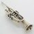 Vintage Miniature Trumpet in 800 Silver, Italy, 1980s For Sale - Image 3 of 11