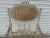 Late 19th Century French Louis XVI Hand Painted Bergere Chair Antique Accent Seating For Sale - Image 5 of 9