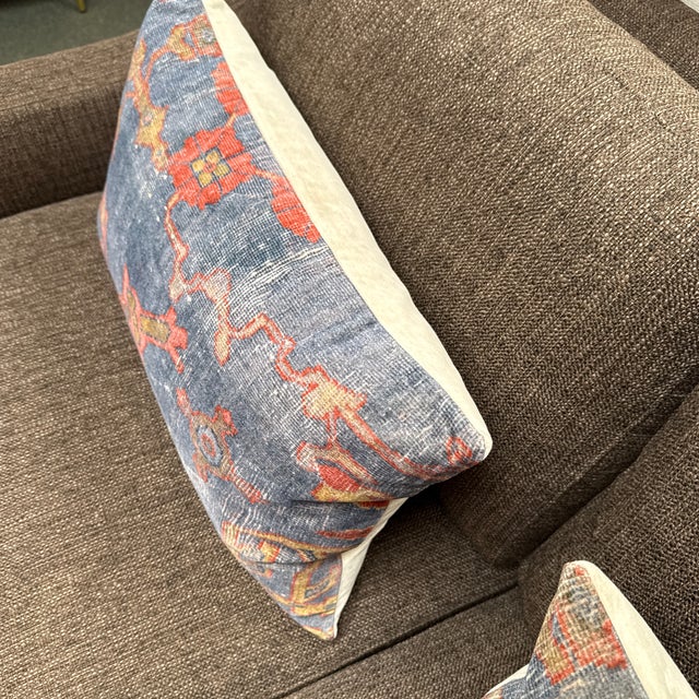 Pottery Barn Dara Lumbar Pillows, Pair For Sale - Image 10 of 12