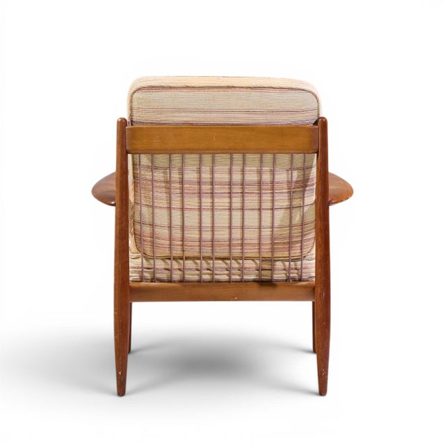 Grete Jalk for France and Sons Mid Century Danish Teak Lounge Chairs - Pair For Sale - Image 9 of 12