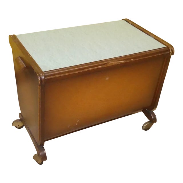 Sewing Box on Wheels from Kefer Munich 58, 1950s For Sale