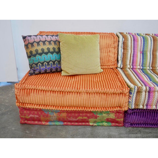 14-Pc Mah Jong Missoni Composition by Hans Hopfer for Roche Bobois For Sale - Image 11 of 18