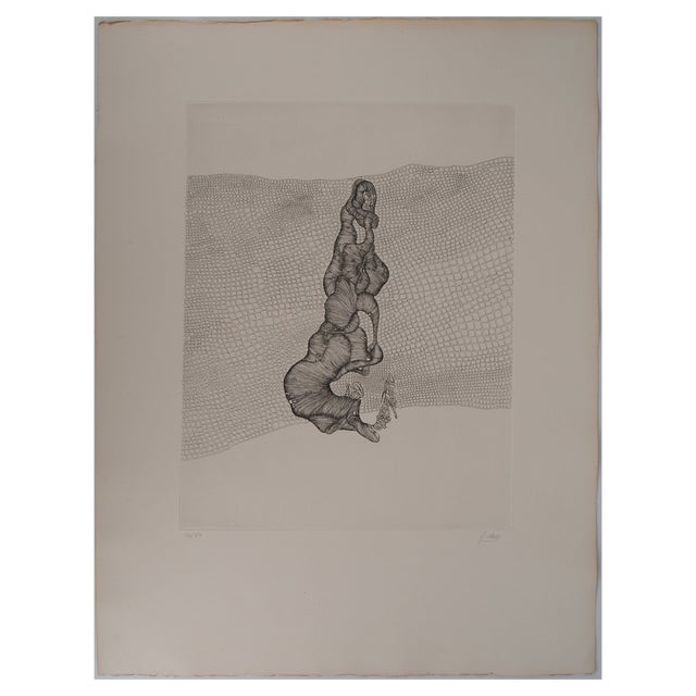 Fred Deux, The Shape, Original Engraving For Sale