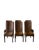 Mid 20th Century Set of 6 Brown Lloyd Loom Chairs For Sale