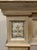 French Louis XVI Neoclassical Style Carved Wood Fireplace Mantel For Sale - Image 4 of 12