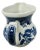 1990s Vintage Churchill Blue & White Willow Ware Creamer Made in England For Sale - Image 5 of 10
