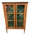 Display Case with Mouth-Blown Glass Panes and Streaks, 1870 For Sale