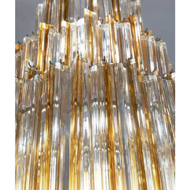Large Water Drop Chandelier from Veronese, 1970s For Sale - Image 8 of 15
