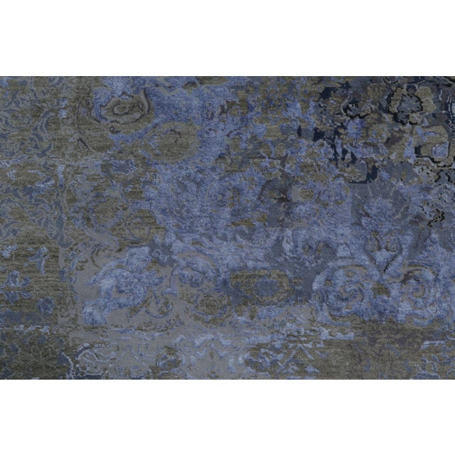 Hand-knotted in premium wool, this 7x15 runner joins Rug & Kilim's modern production. The transitional piece embeds a...