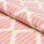 SAMPLE - Schumacher Kai Striped Ikat Fabric In Pink For Sale