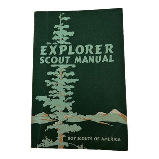 1940s “Explorer” Boy Scout Manual - Paperback Book For Sale
