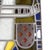 1950s Stained Glass with Image of Man with Weaving Shuttle Vichte, 1950s For Sale - Image 5 of 12