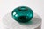 Glass Large Emerald Green Art Glass Stockholm Donut Vase from Ikea, 1999 For Sale - Image 7 of 8