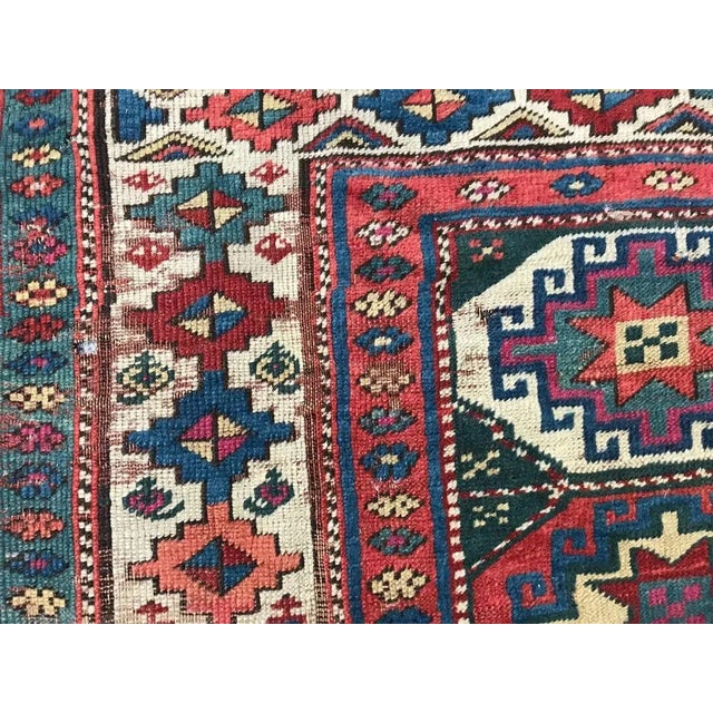 Antique Caucasian Runner For Sale - Image 12 of 18