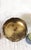 Brass Midcentury Brass Pedestal Bowl With Lotus Flowers For Sale - Image 8 of 11