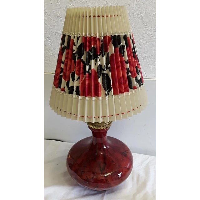 Art Deco Icoral Table Lamp from WMF, 1930s For Sale - Image 3 of 8
