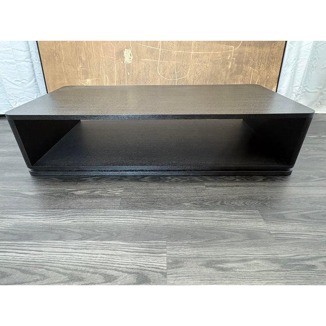 Rh Ligné Open Rectangular Coffee Table – 64" American White Oak | Architectural Open Plinth Design | Julie Lawrence Collection For Sale - Image 14 of 18