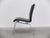 Modernist Black Leather & Steel Lounge Chair, 1960s For Sale - Image 9 of 18