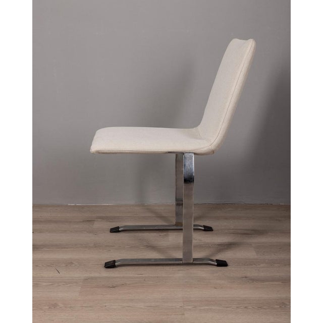 1970s Vintage Dining Chairs Mod. Inaly by Giovanni Offredi for Saporiti, 1970s, Set of 6 For Sale - Image 5 of 10