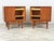 1950s Pair of Teak Tambour Door Nightstands by Sven Madsen for Falster For Sale In Richmond - Image 6 of 10